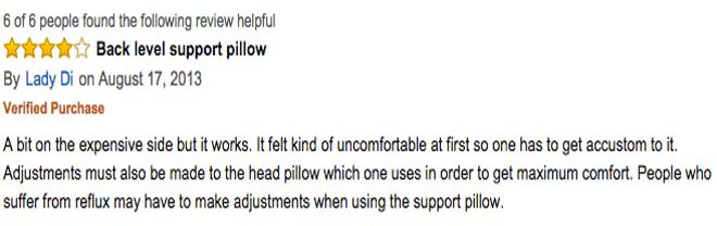 Spinal Support Pillow Reviews